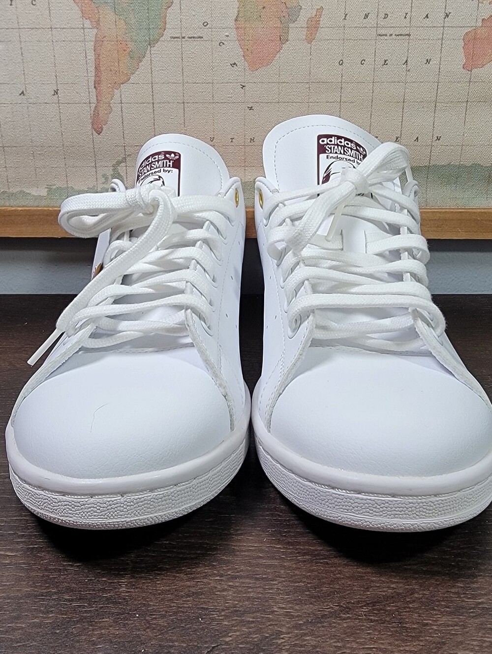BRAND NEW Adidas Stan Smith 'Hearts Clear Pink' Women's Size 10.0 - Picture 3 of 7